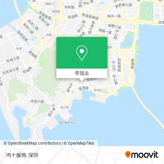 鸿十服饰地图