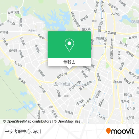 平安客服中心地图