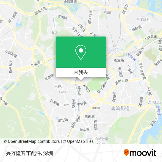 兴万隆客车配件地图