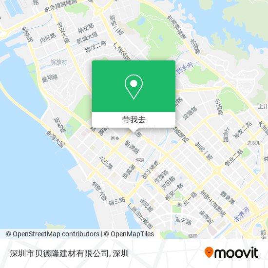 深圳市贝德隆建材有限公司地图