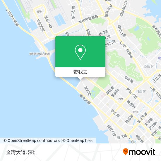 金湾大道地图