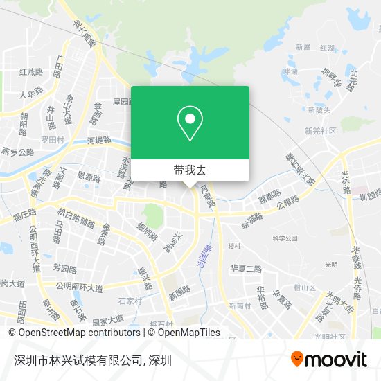 深圳市林兴试模有限公司地图