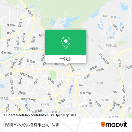 深圳市林兴试模有限公司地图