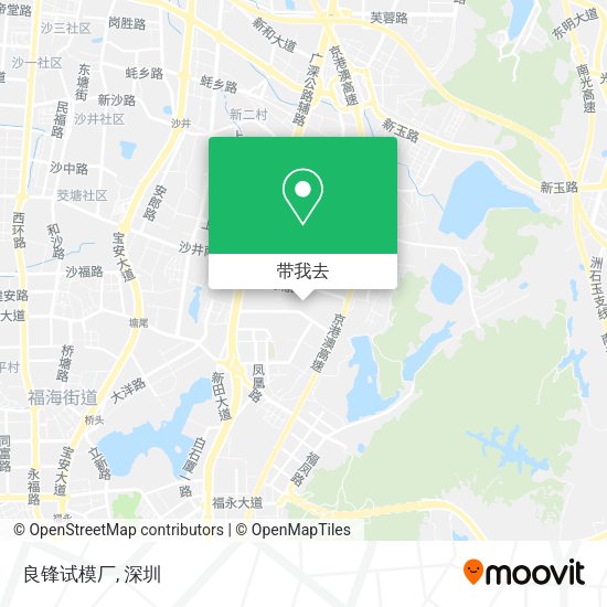 良锋试模厂地图