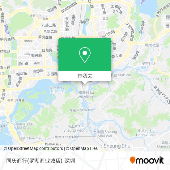 同庆商行(罗湖商业城店)地图