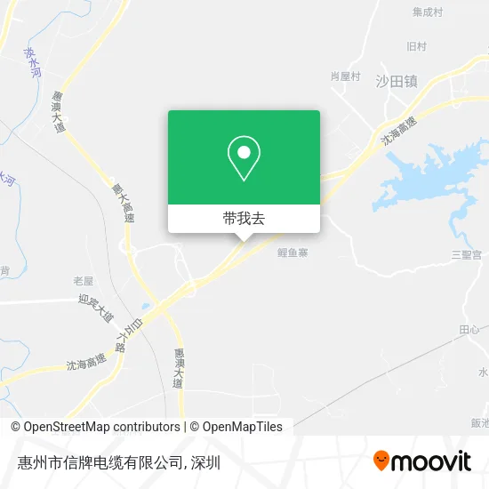 惠州市信牌电缆有限公司地图