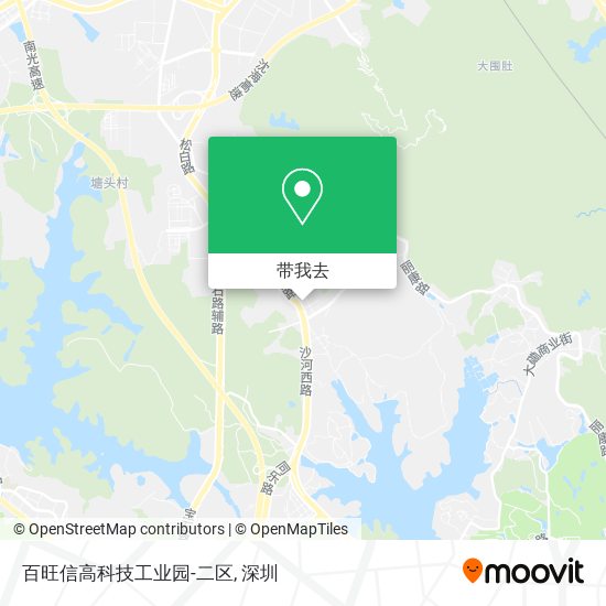 百旺信高科技工业园-二区地图