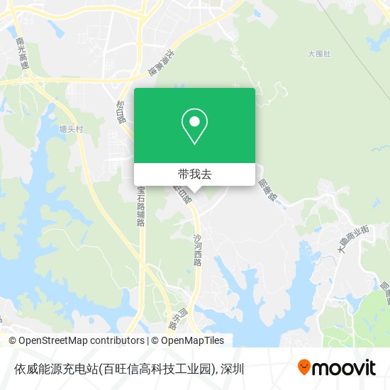 依威能源充电站(百旺信高科技工业园)地图