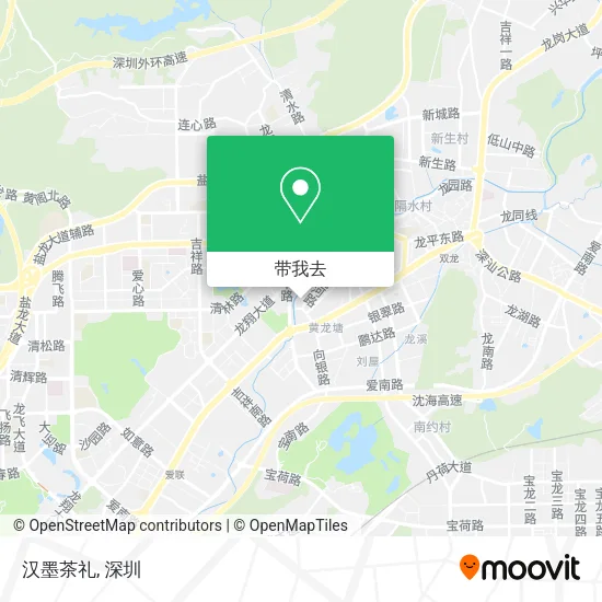 汉墨茶礼地图