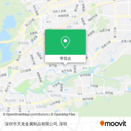 深圳市天龙金属制品有限公司地图