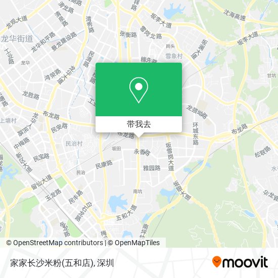 家家长沙米粉(五和店)地图