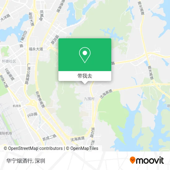 华宁烟酒行地图