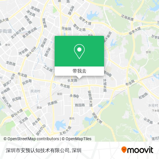 深圳市安预认知技术有限公司地图