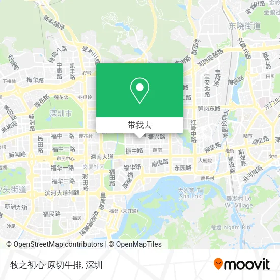牧之初心·原切牛排地图