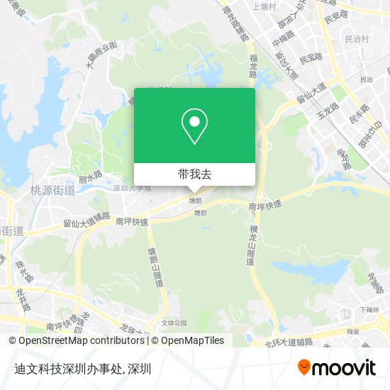 迪文科技深圳办事处地图