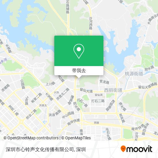 深圳市心铃声文化传播有限公司地图