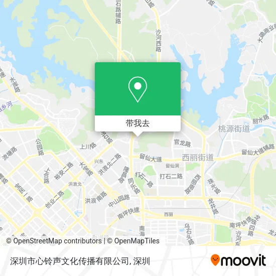 深圳市心铃声文化传播有限公司地图
