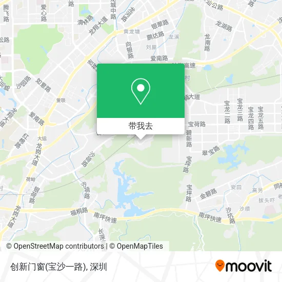 创新门窗(宝沙一路)地图