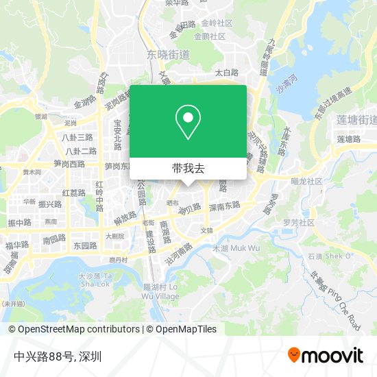 中兴路88号地图