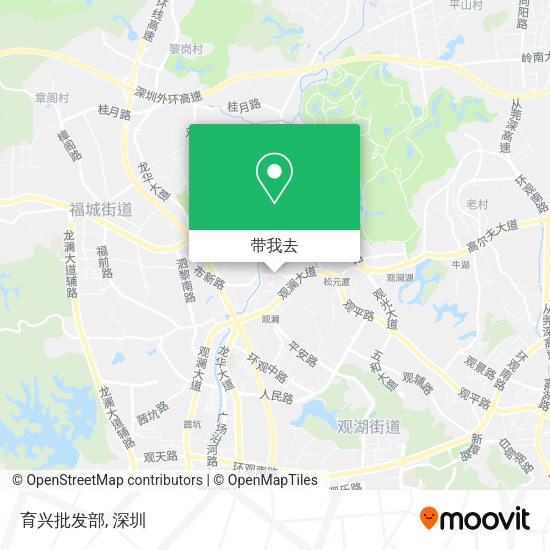育兴批发部地图