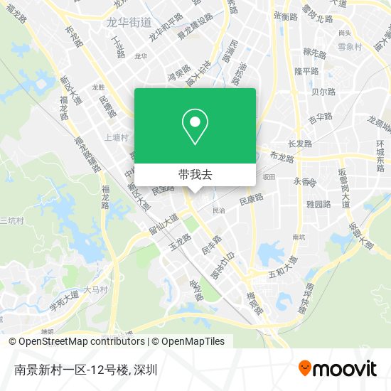 南景新村一区-12号楼地图