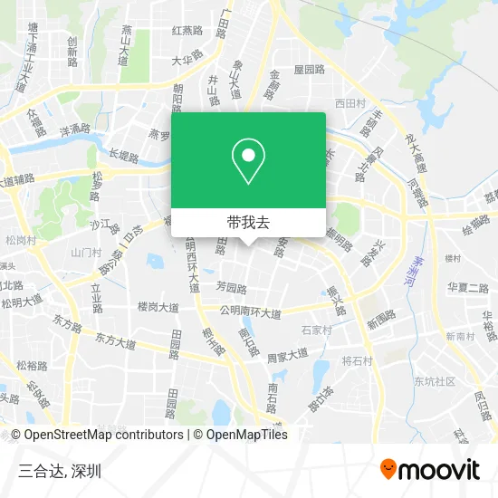 三合达地图