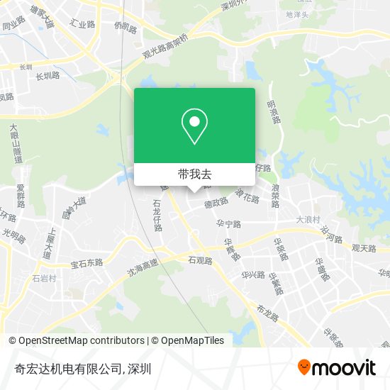 奇宏达机电有限公司地图