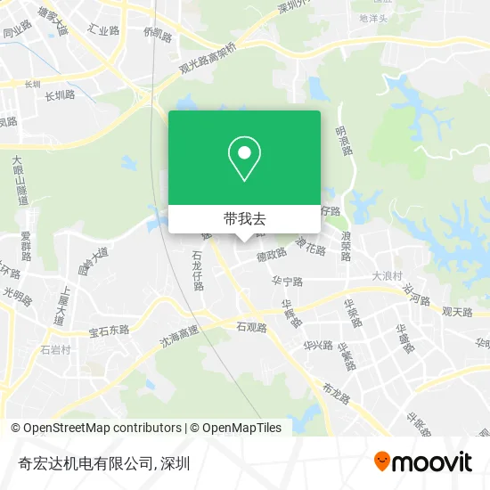 奇宏达机电有限公司地图