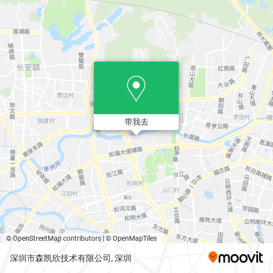 深圳市森凯欣技术有限公司地图