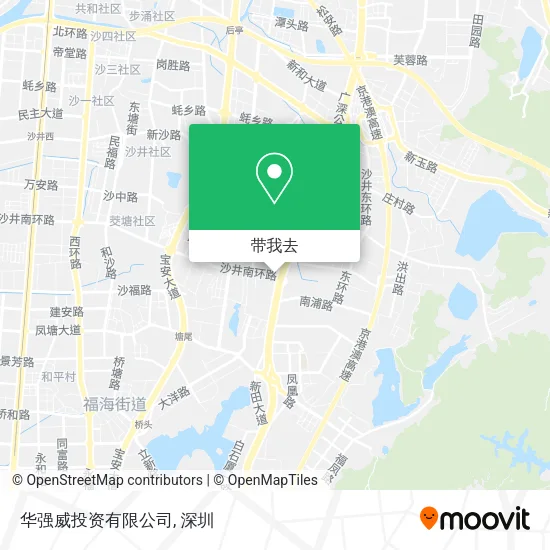 华强威投资有限公司地图