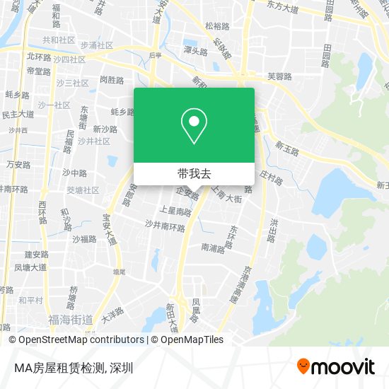 MA房屋租赁检测地图