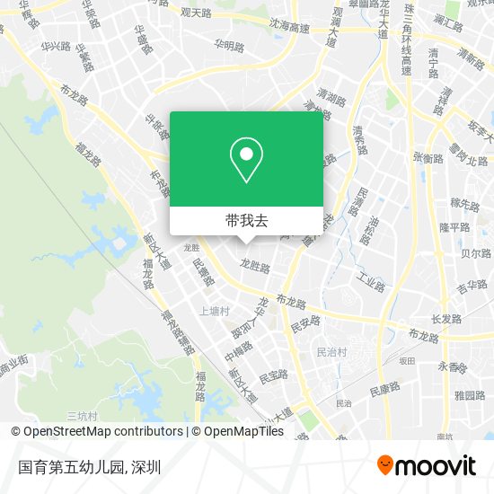 国育第五幼儿园地图