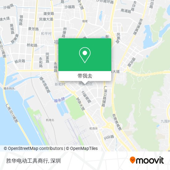 胜华电动工具商行地图