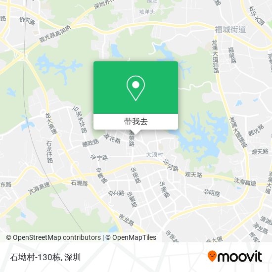 石坳村-130栋地图