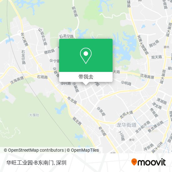 华旺工业园-B东南门地图