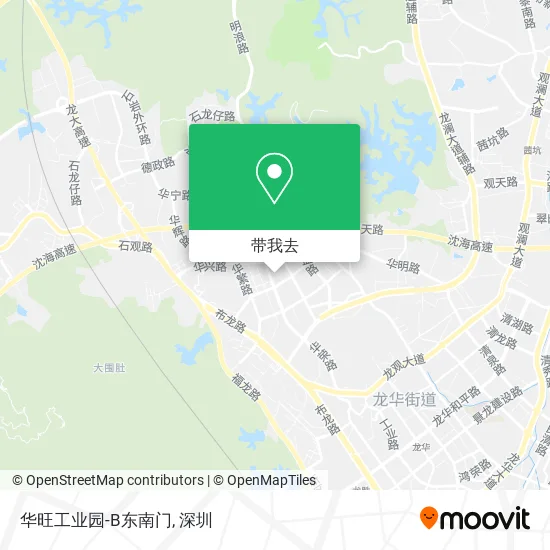 华旺工业园-B东南门地图
