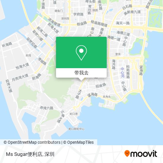Ms Sugar便利店地图