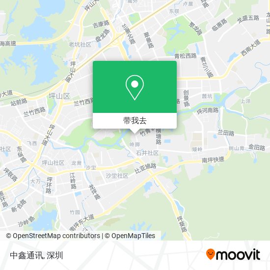 中鑫通讯地图