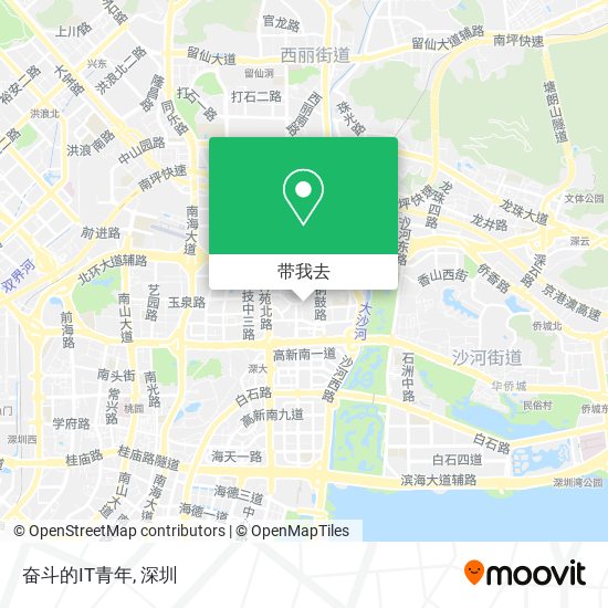奋斗的IT青年地图