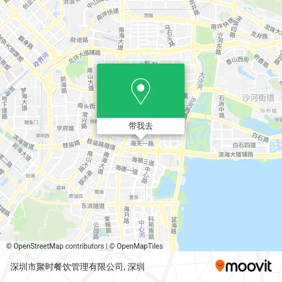 深圳市聚时餐饮管理有限公司地图