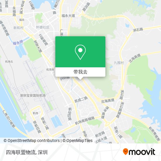 四海联盟物流地图