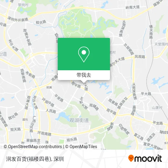 润发百货(福楼四巷)地图
