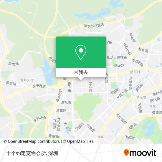 十个约定宠物会所地图