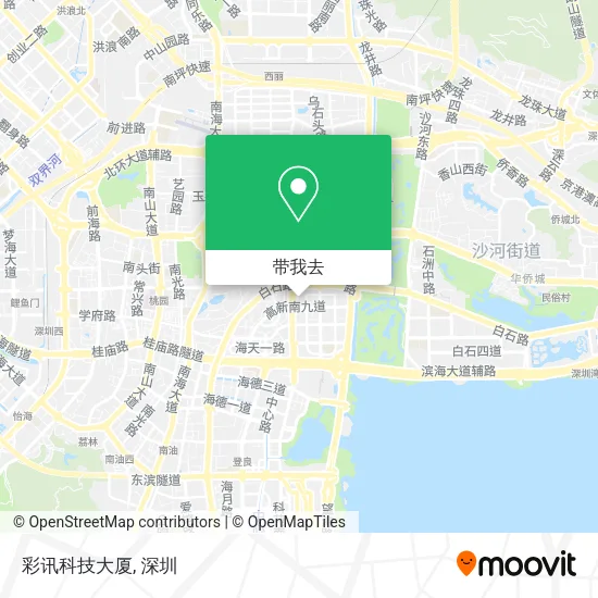 彩讯科技大厦地图