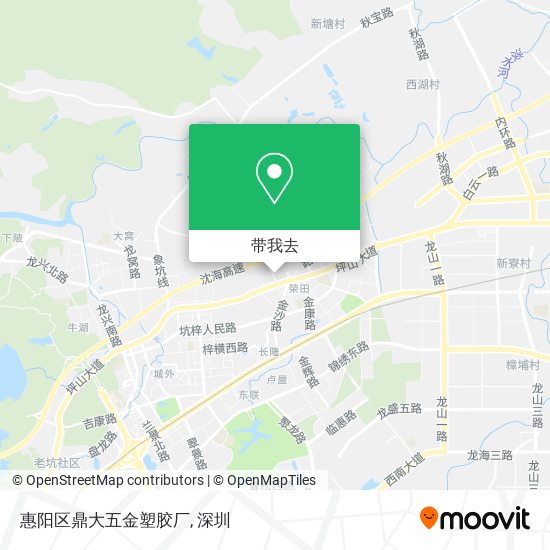 惠阳区鼎大五金塑胶厂地图