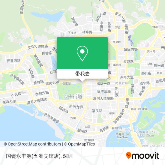 国瓷永丰源(五洲宾馆店)地图