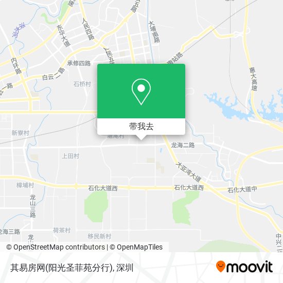 其易房网(阳光圣菲苑分行)地图