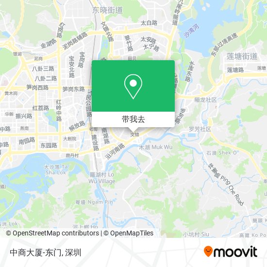 中商大厦-东门地图