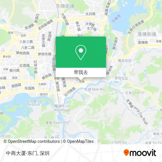 中商大厦-东门地图