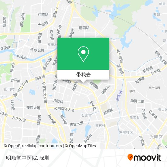 明顺堂中医院地图